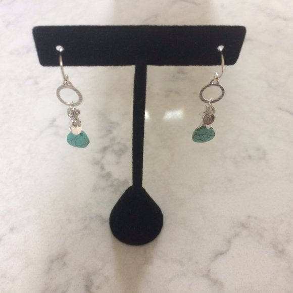 Silpada Jewelry - * BRAND NEW* Silpada Silver & Howlite Earrings